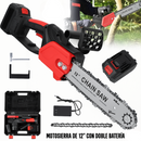 MOTOSIERRA 12 PULGADAS DOBLE BATERIA