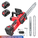 MOTOSIERRA 12 PULGADAS DOBLE BATERIA