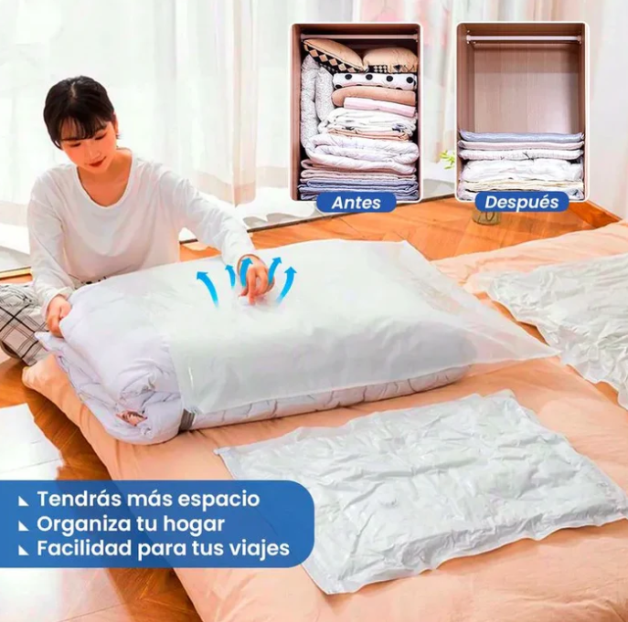 5 Bolsa Almacenamiento Al Vacio