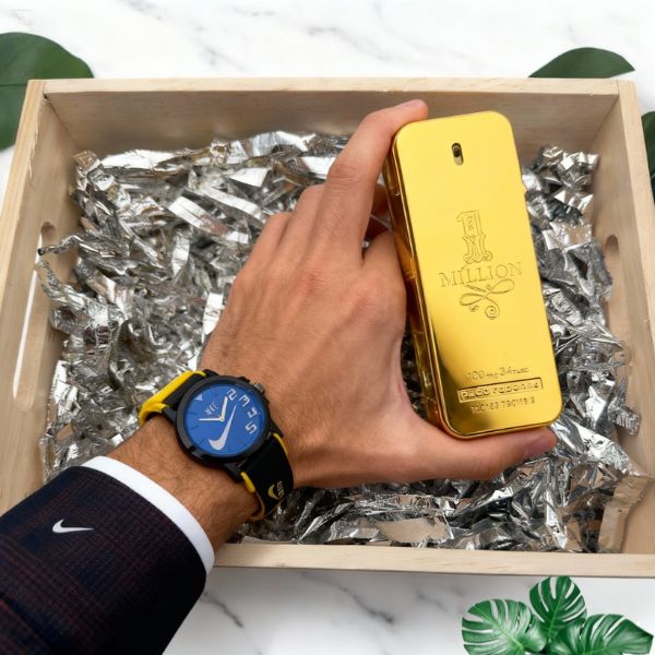 Combo Dorado de Lujo + Reloj de Regalo