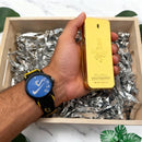 Combo Dorado de Lujo + Reloj de Regalo