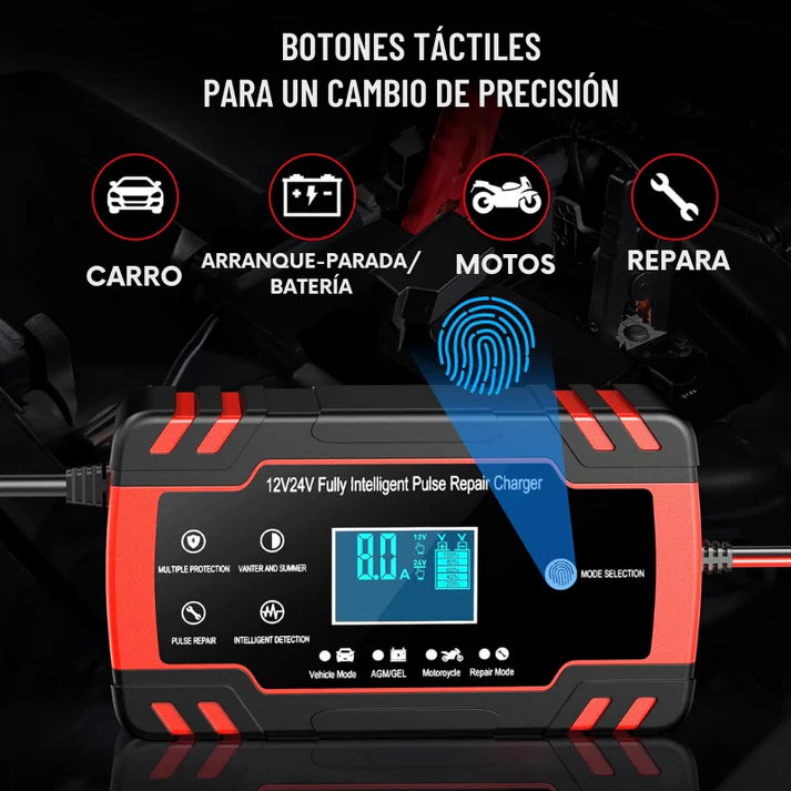 Iniciador AntiVarado™ - Arranca tu carro en segundos, sin pedir ayuda