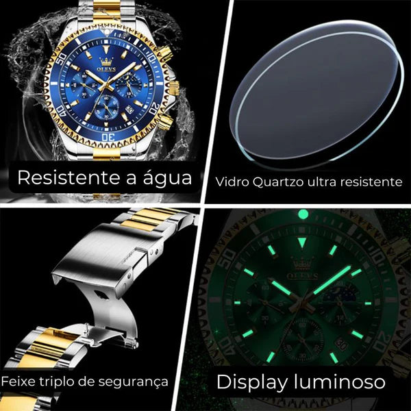 Reloj Olevs QTL82 para hombre