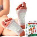 Parche KINOKI de Desintoxicación Aplicación en Pies Caja de 10 Unidades