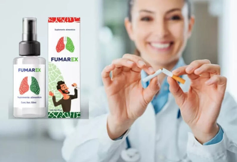 Fumarex® | 2X1 Spray Natural Para Dejar De Fumar 🚭